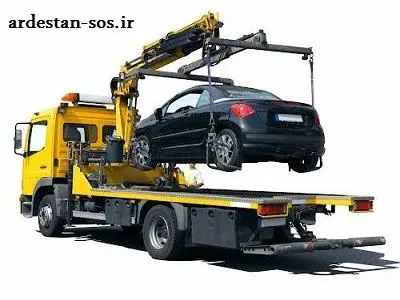 حمل اتومبیل با جرثقیل